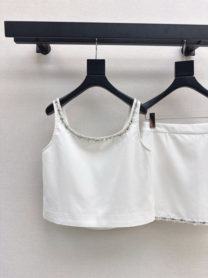 25ss beaded camisole set