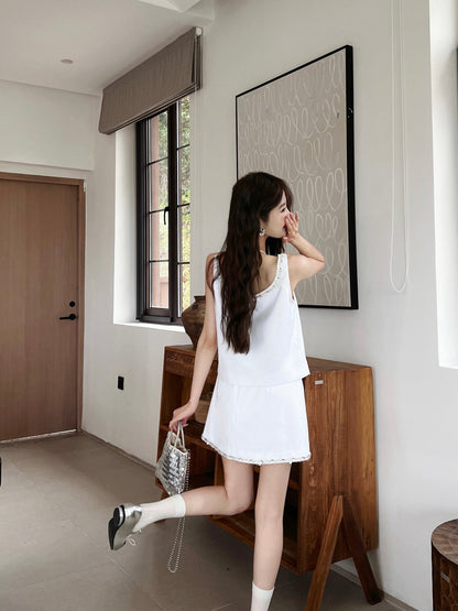 25ss beaded camisole set