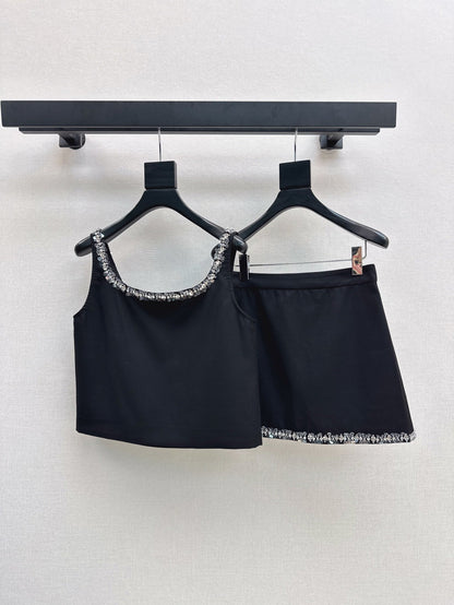 25ss beaded camisole set