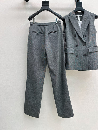 25ss vest suit pants set