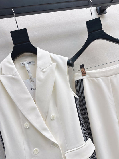 25ss vest suit pants set