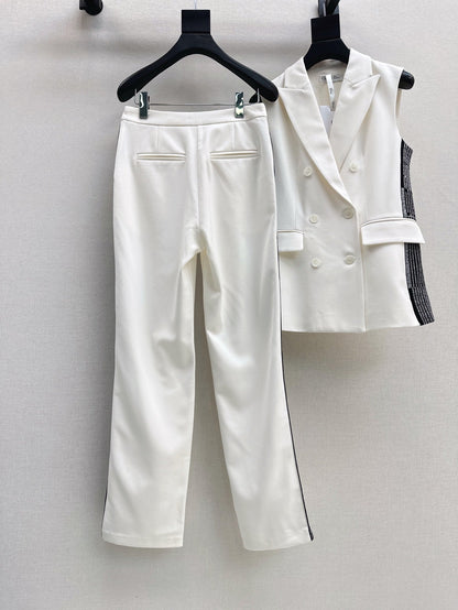 25ss vest suit pants set