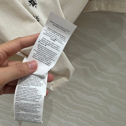 25ss embroidered t-shirt