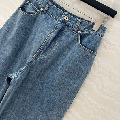 25SS embroidered jeans