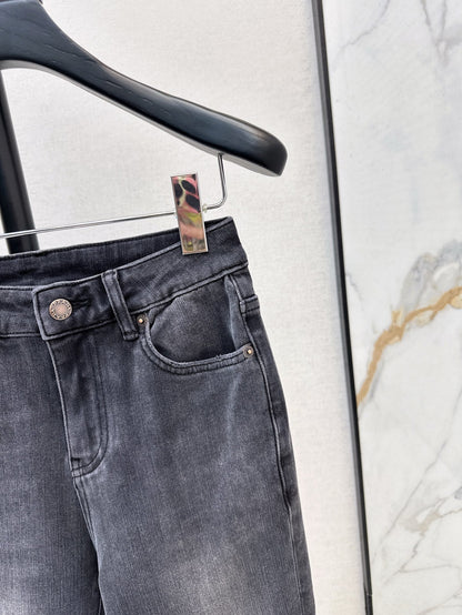 25ss embroidered jeans