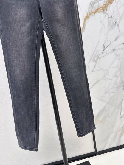 25ss embroidered jeans