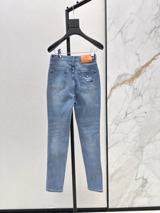 25ss embroidered jeans