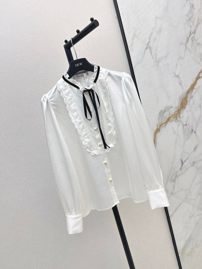 25ss ruffle shirt