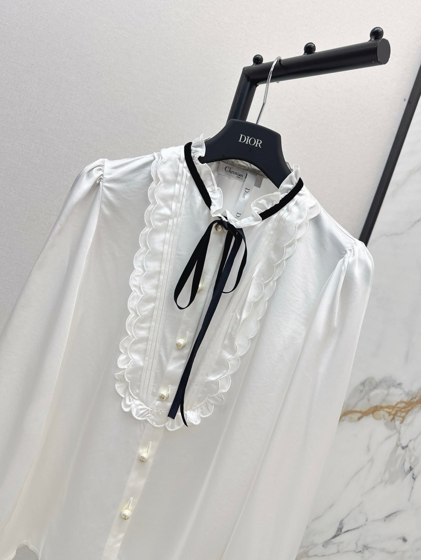 25ss ruffle shirt