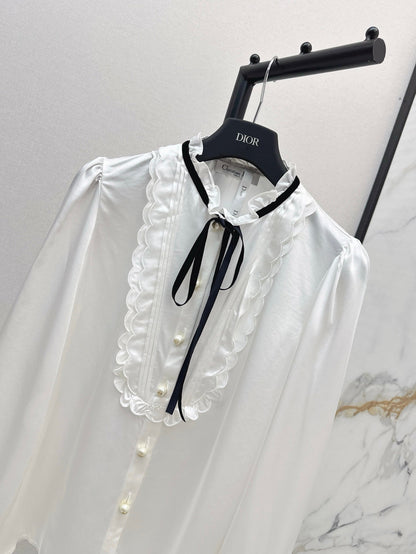 25ss ruffle shirt