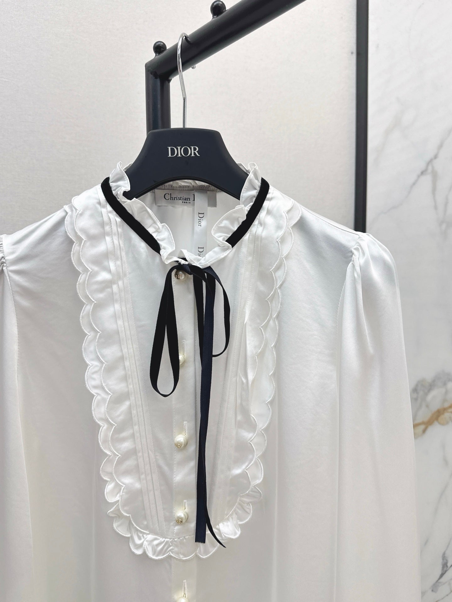 25ss ruffle shirt