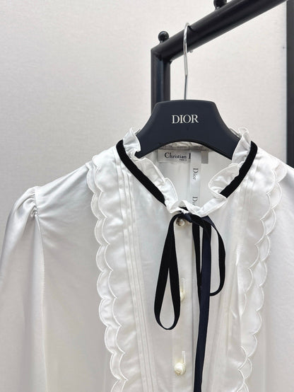25ss ruffle shirt
