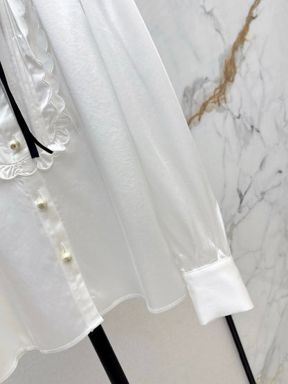 25ss ruffle shirt