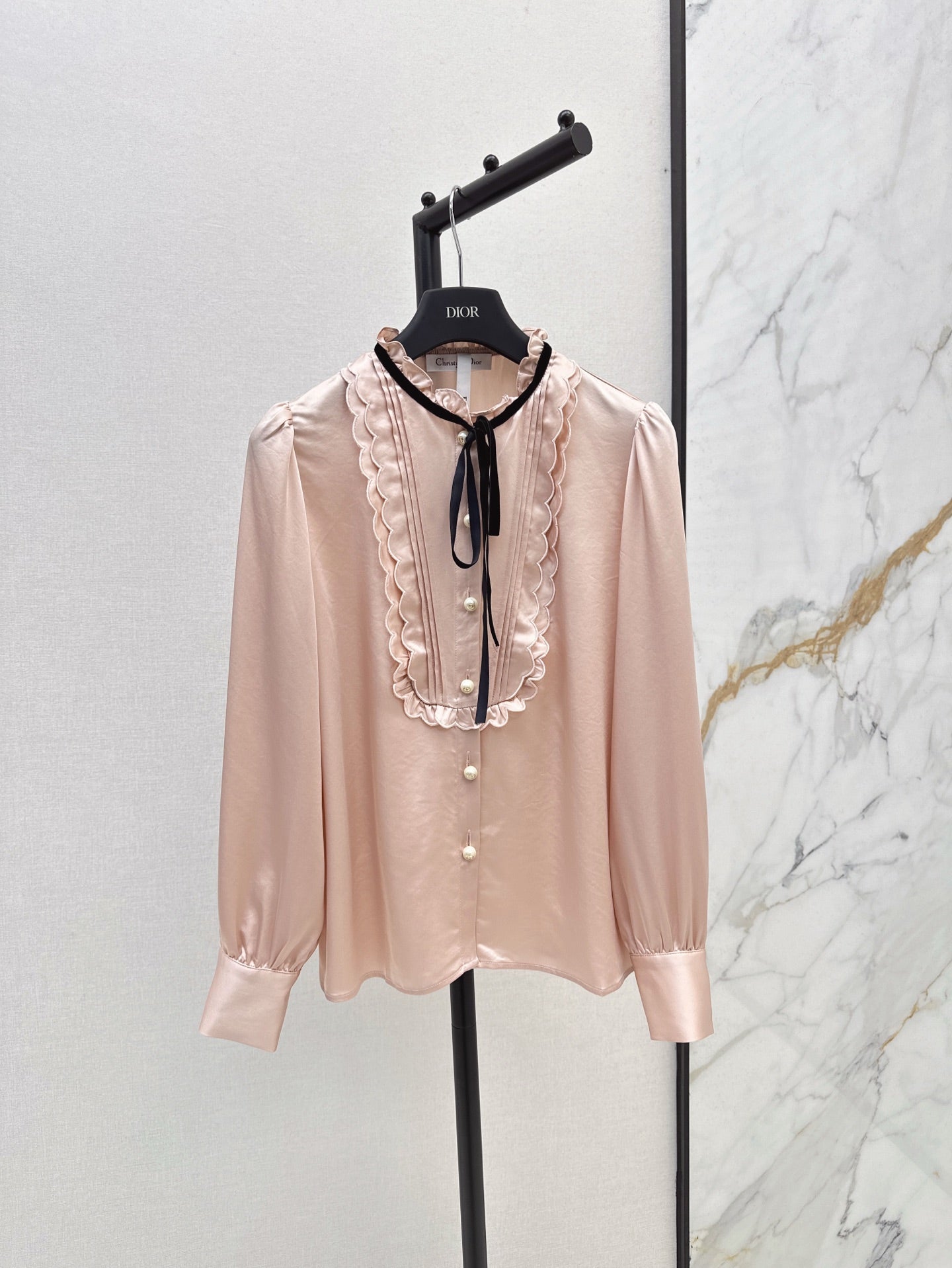 25ss ruffle shirt