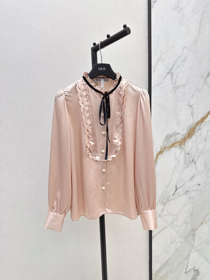25ss ruffle shirt
