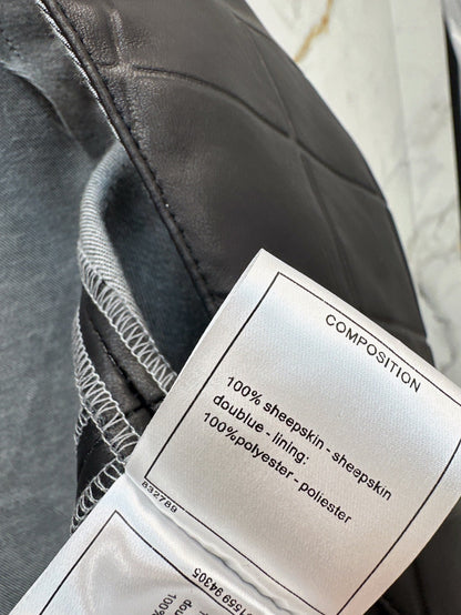 25ss genuine leather vest