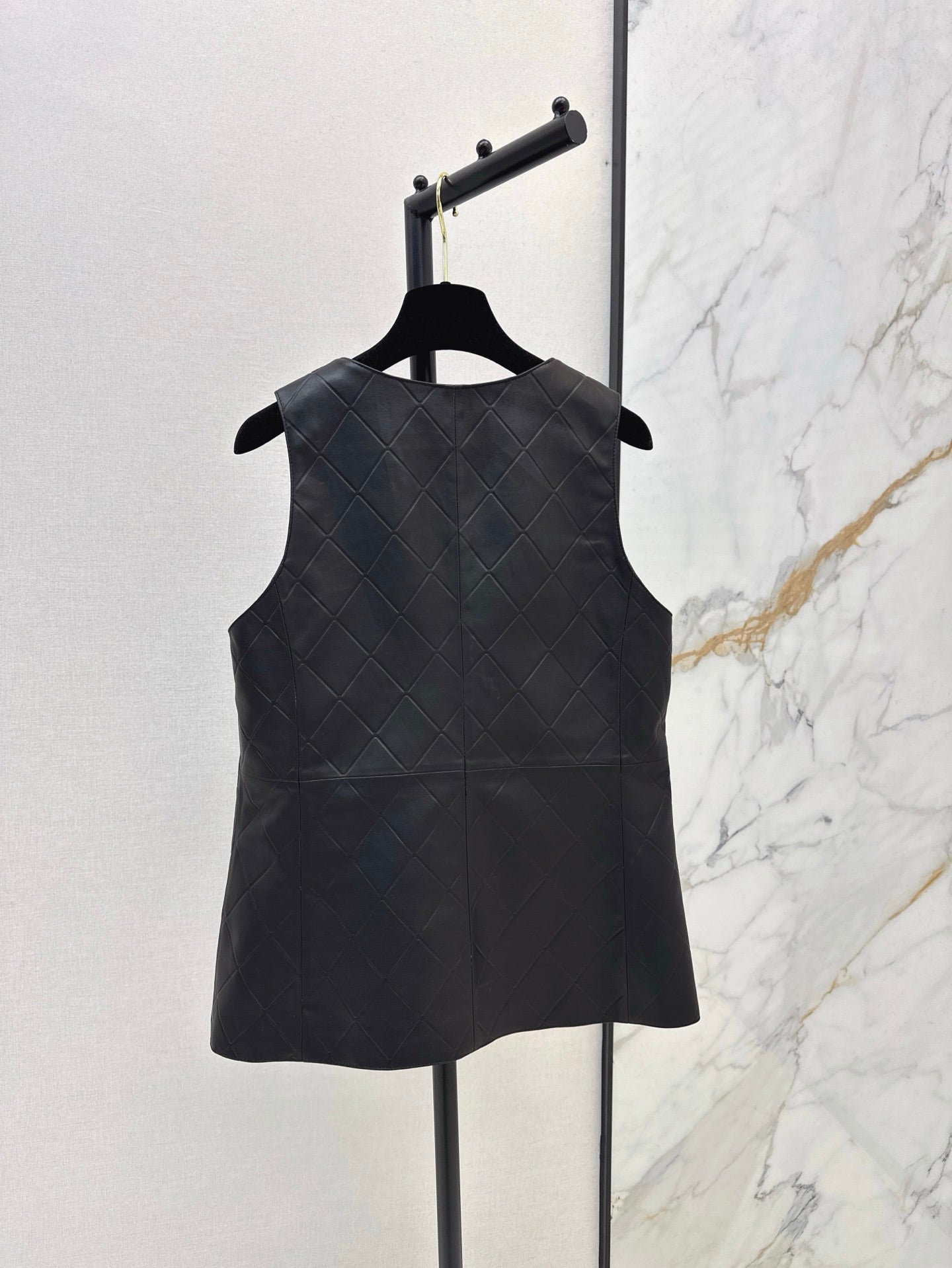 25ss genuine leather vest