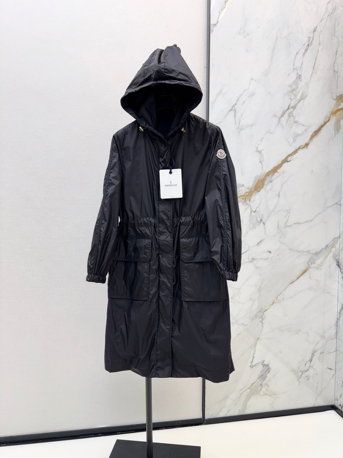 25ss hooded long coat parkas