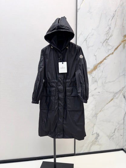 25ss hooded long coat parkas