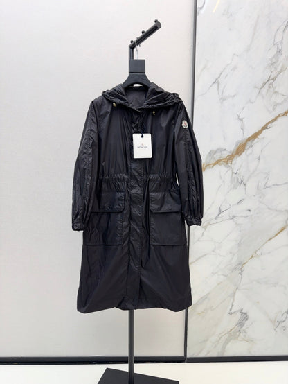 25ss hooded long coat parkas