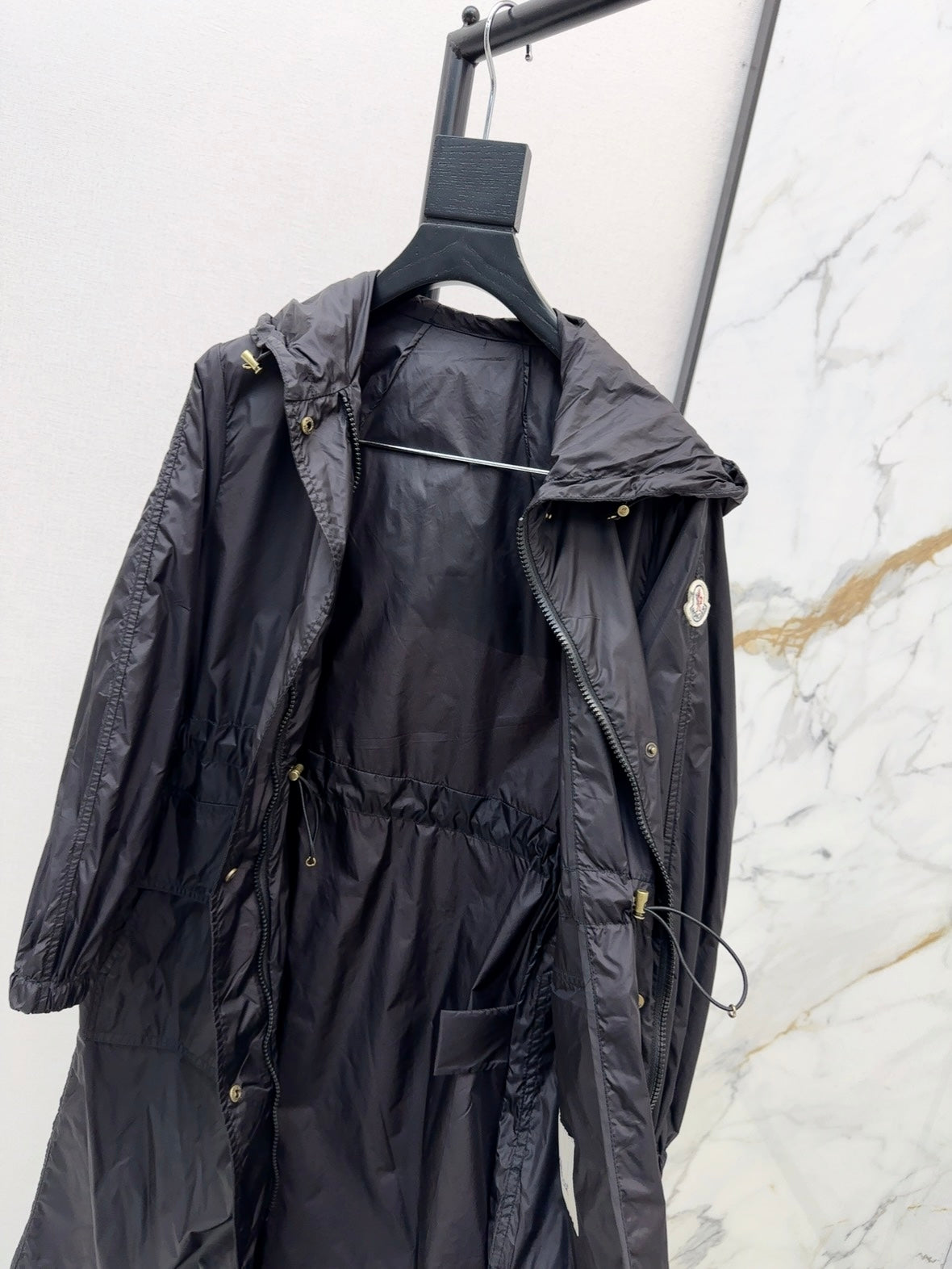 25ss hooded long coat parkas