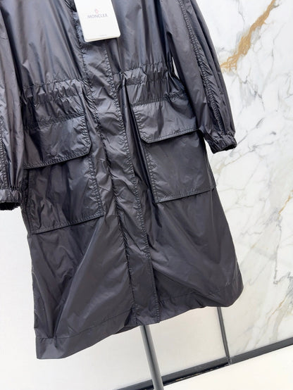 25ss hooded long coat parkas