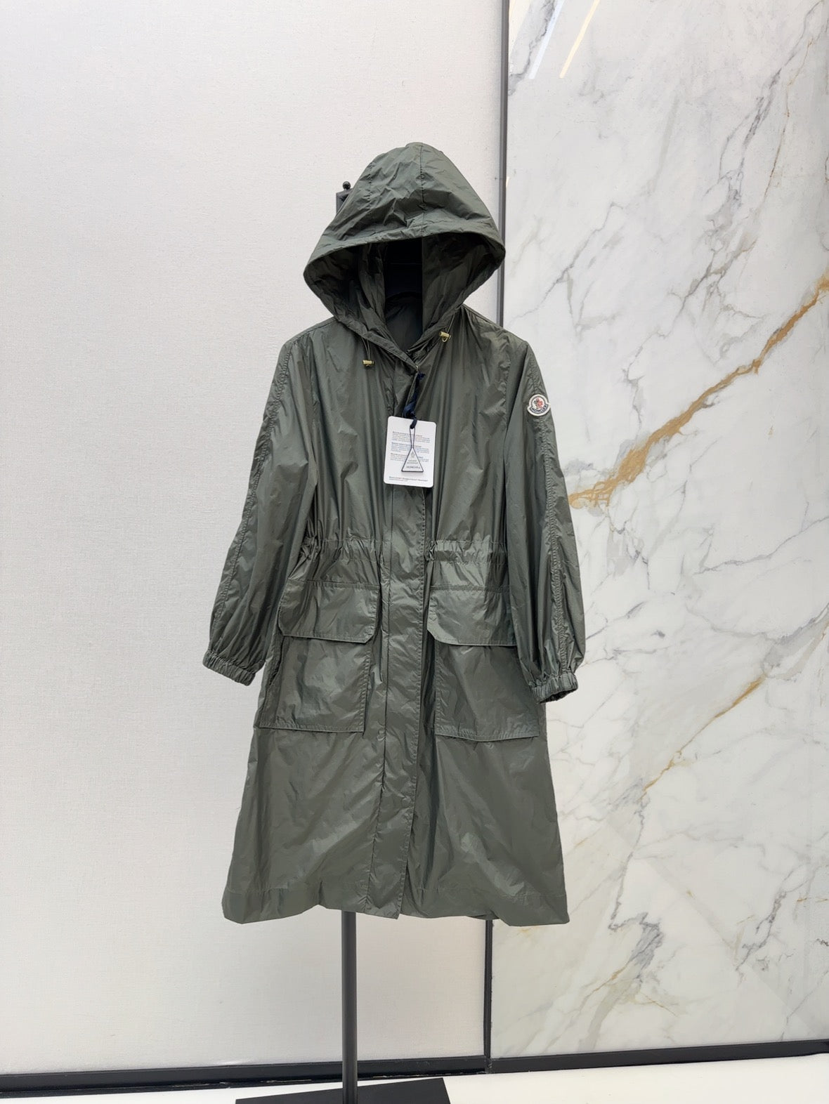 25ss hooded long coat parkas