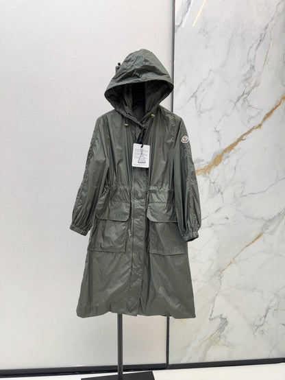 25ss hooded long coat parkas