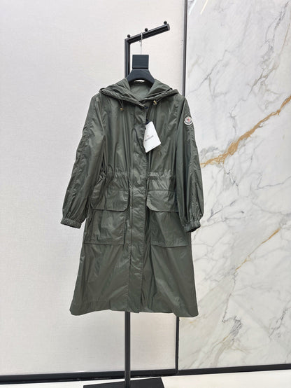 25ss hooded long coat parkas