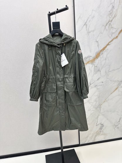 25ss hooded long coat parkas