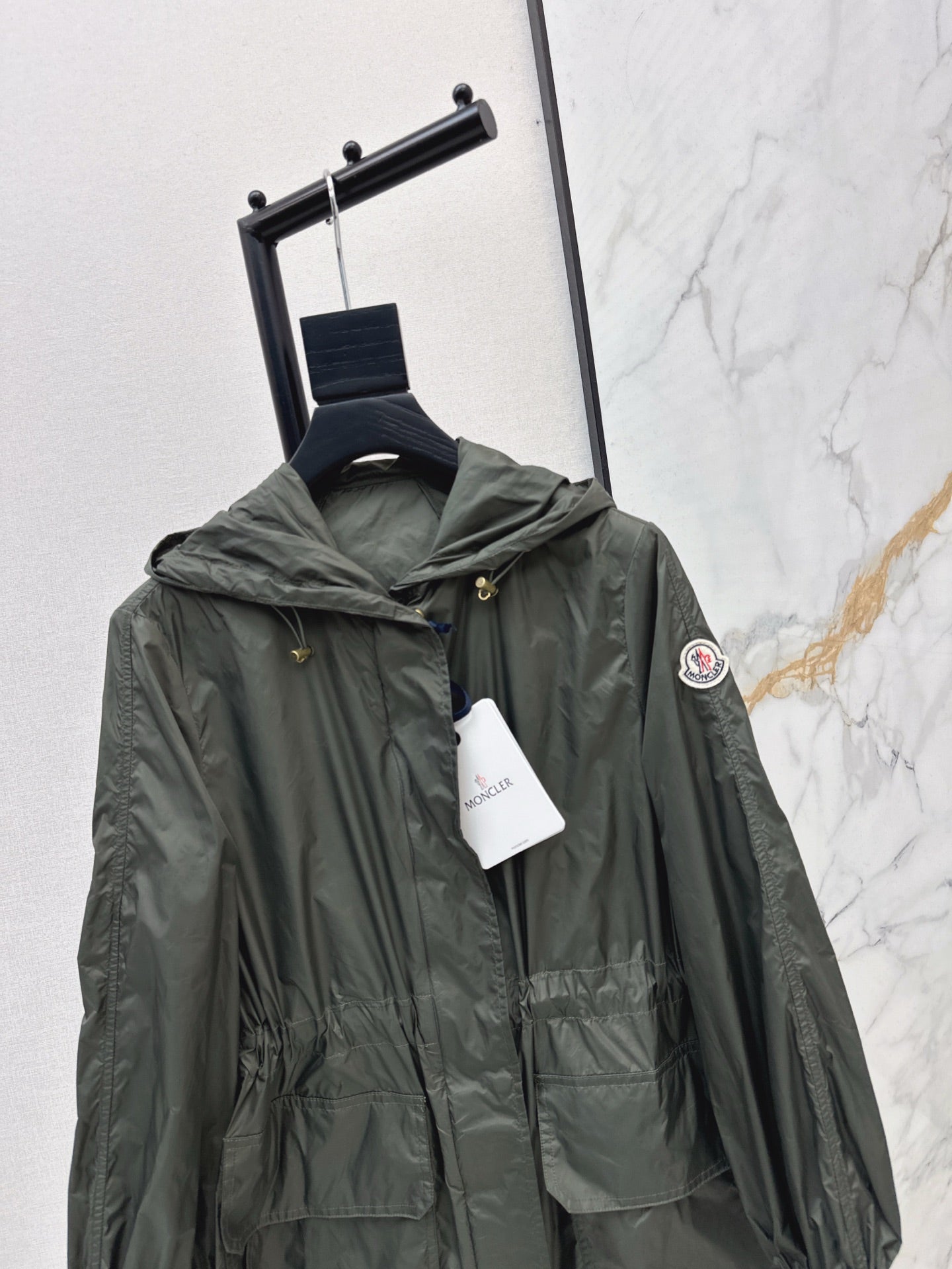 25ss hooded long coat parkas