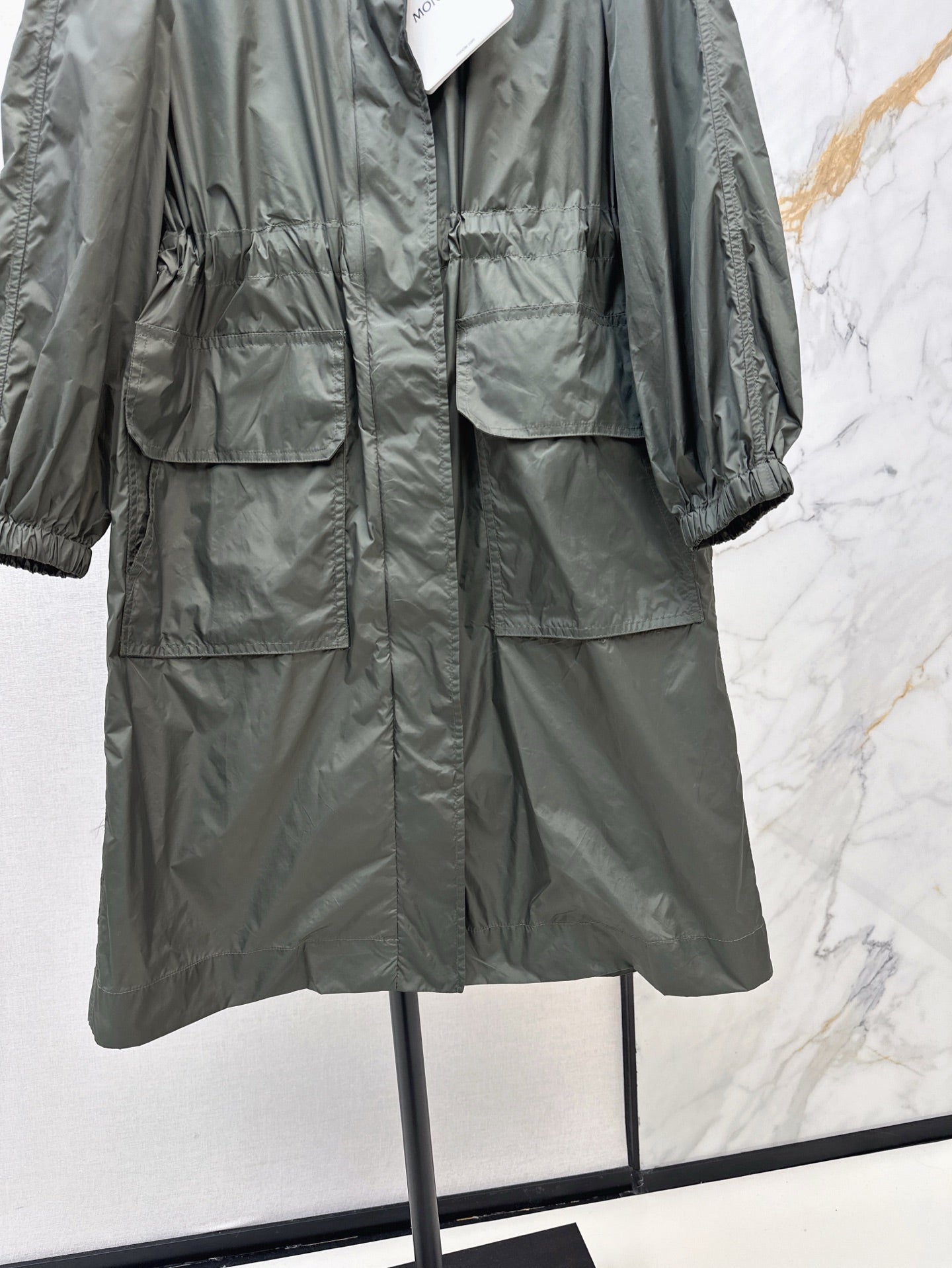 25ss hooded long coat parkas