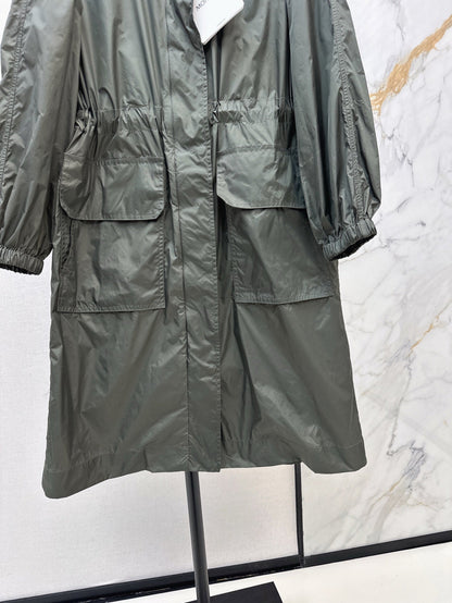 25ss hooded long coat parkas