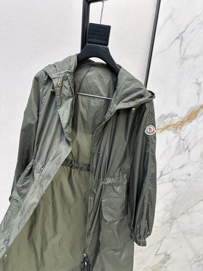 25ss hooded long coat parkas