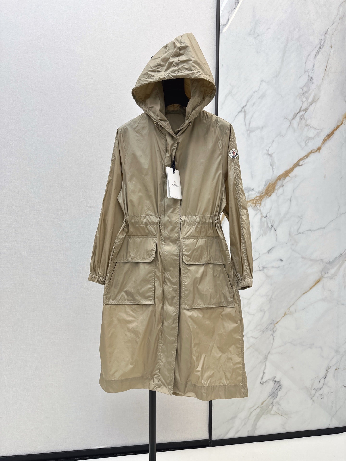 25ss hooded long coat parkas