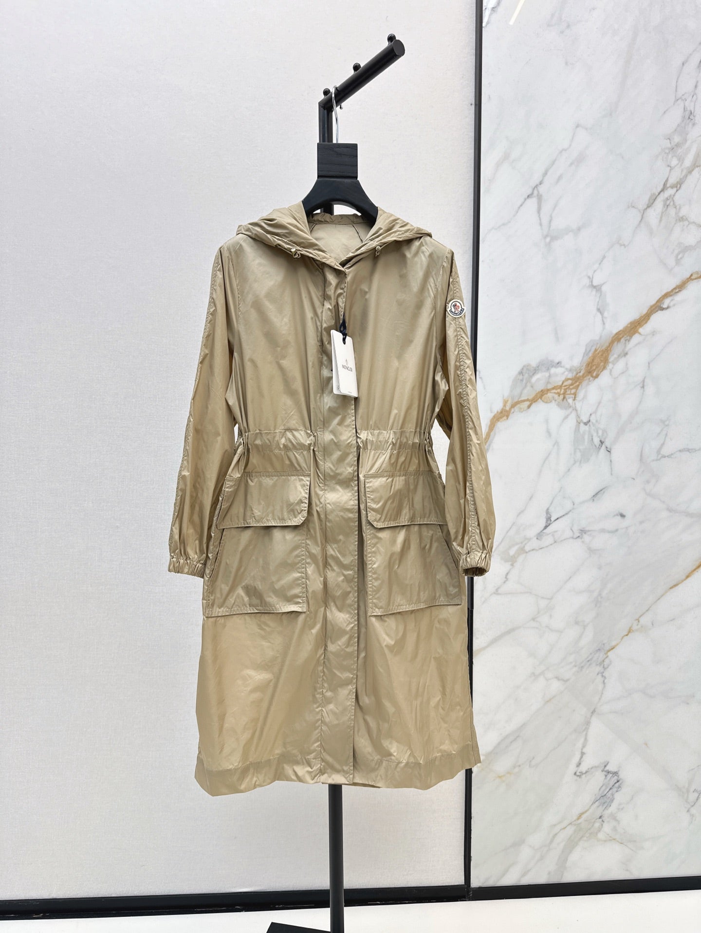 25ss hooded long coat parkas