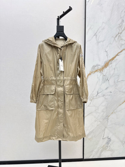25ss hooded long coat parkas
