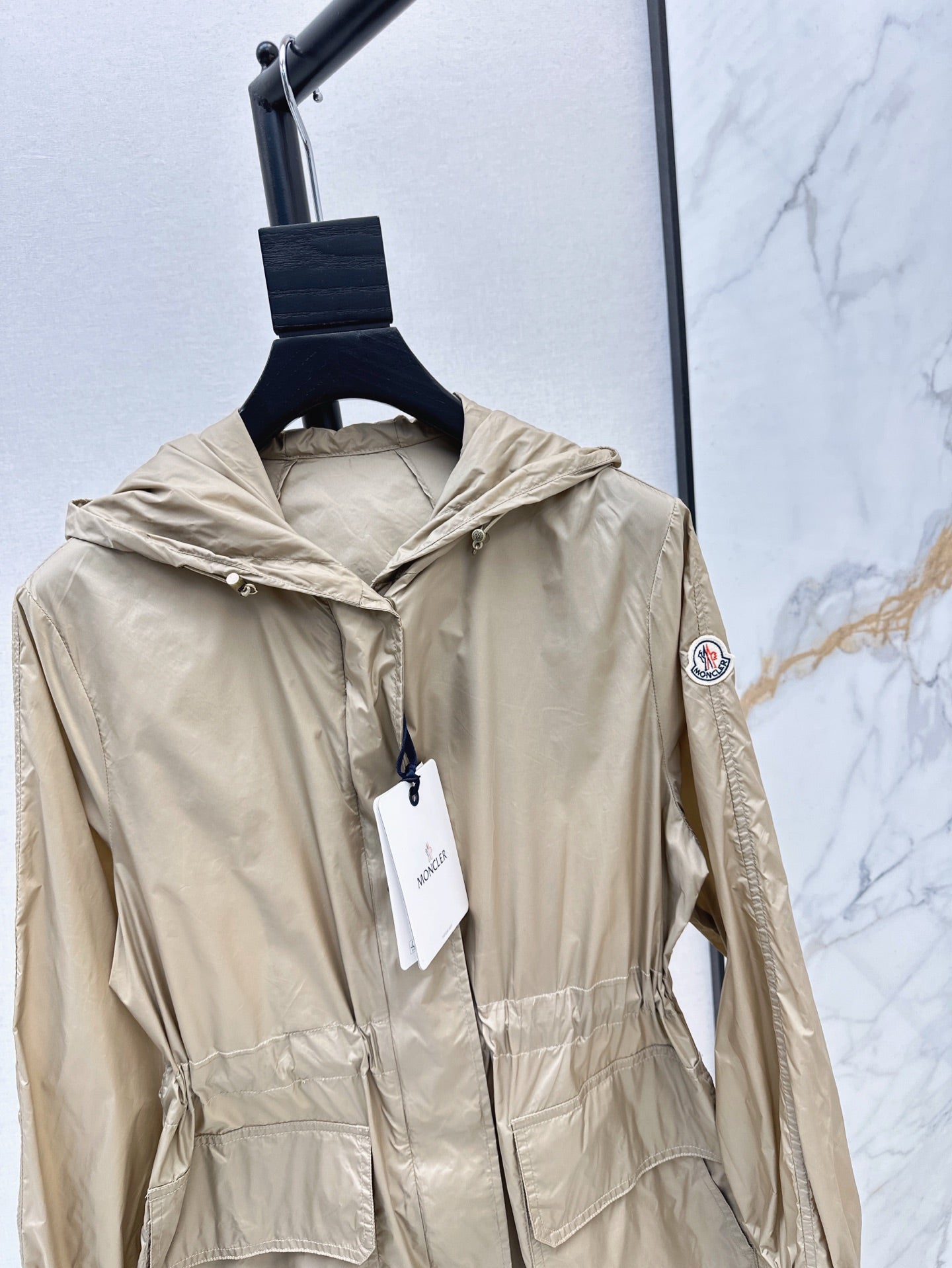 25ss hooded long coat parkas
