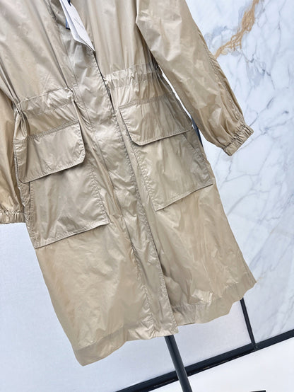 25ss hooded long coat parkas