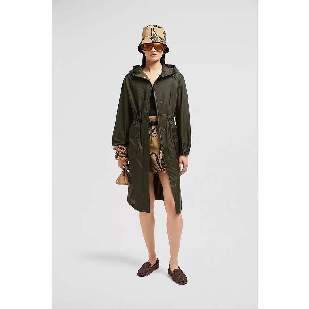 25ss hooded long coat parkas