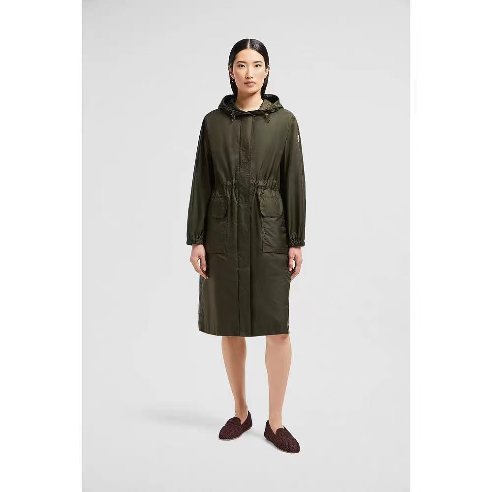 25ss hooded long coat parkas