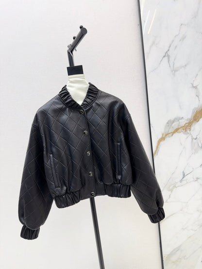 25ss genuine leather jacket