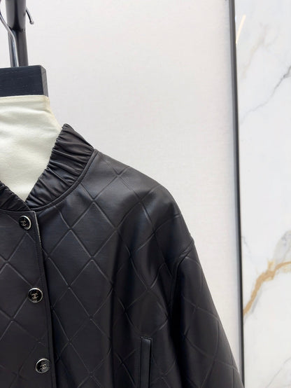 25ss genuine leather jacket