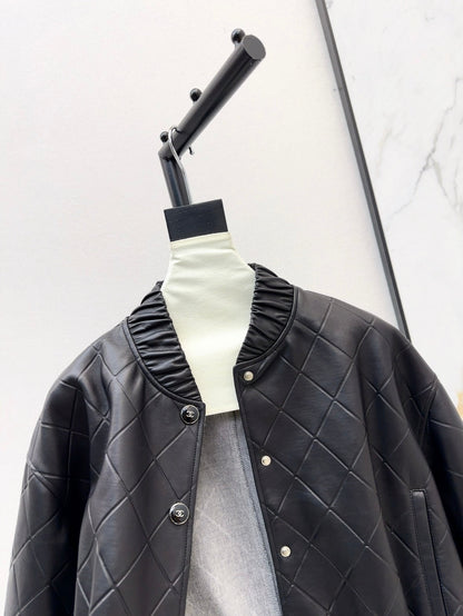 25ss genuine leather jacket