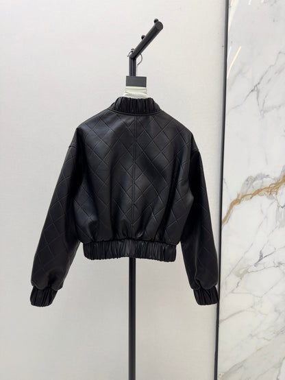 25ss genuine leather jacket