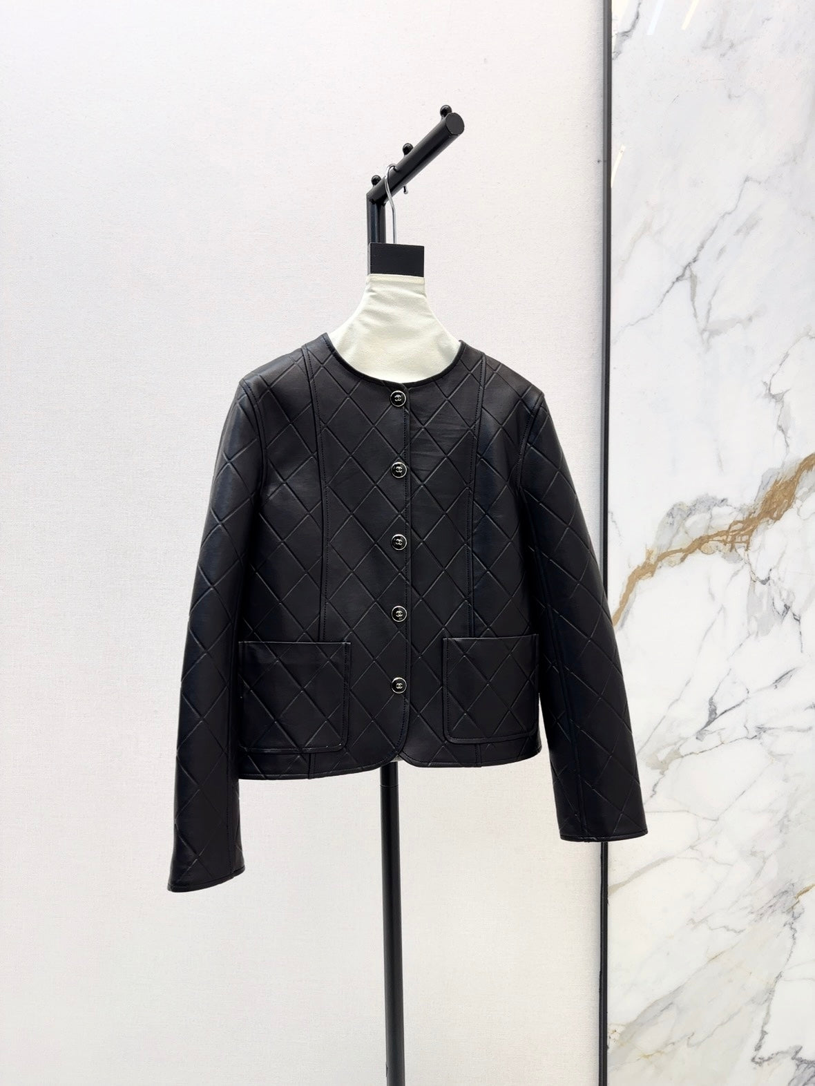 25ss genuine leather jacket