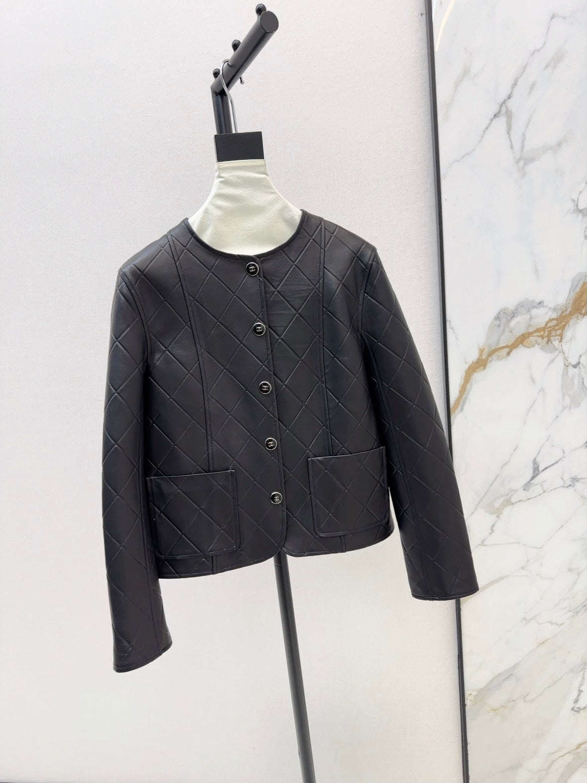 25ss genuine leather jacket