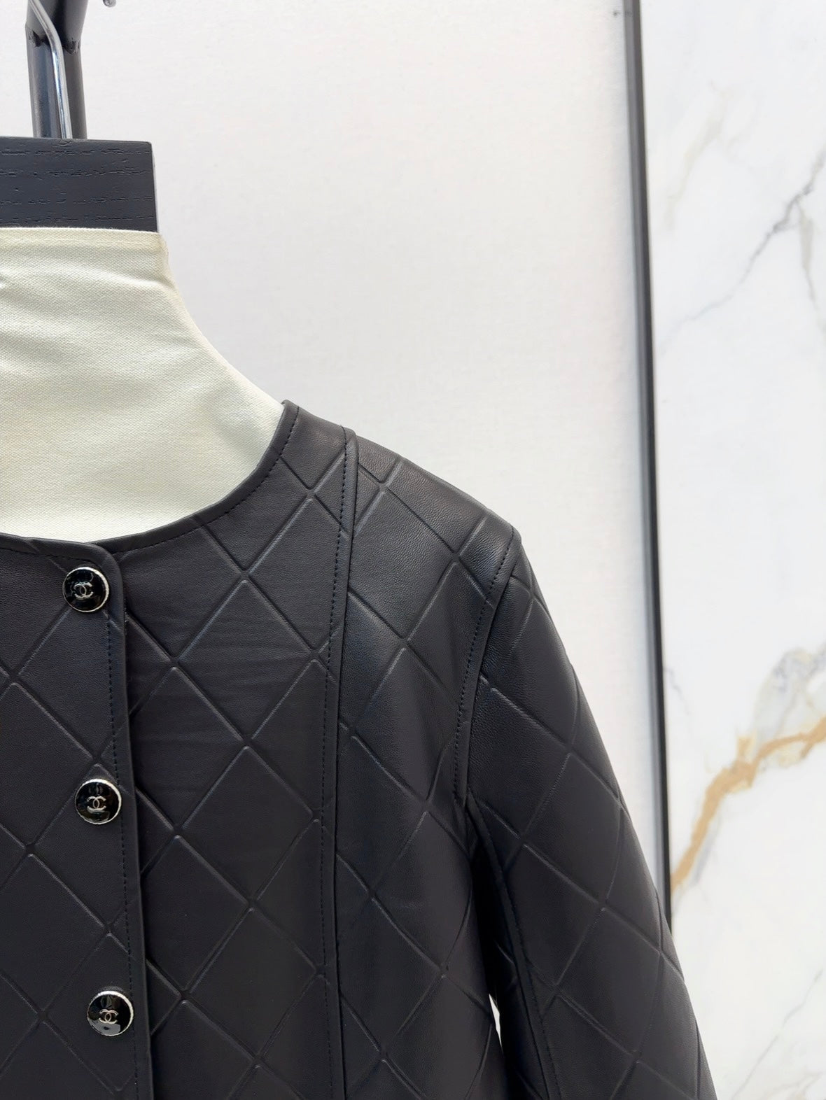 25ss genuine leather jacket