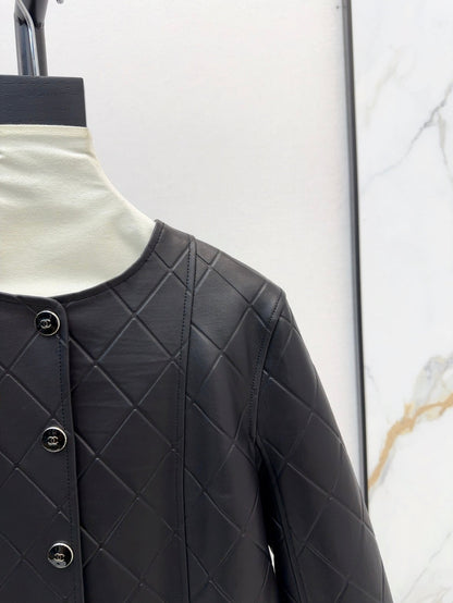 25ss genuine leather jacket