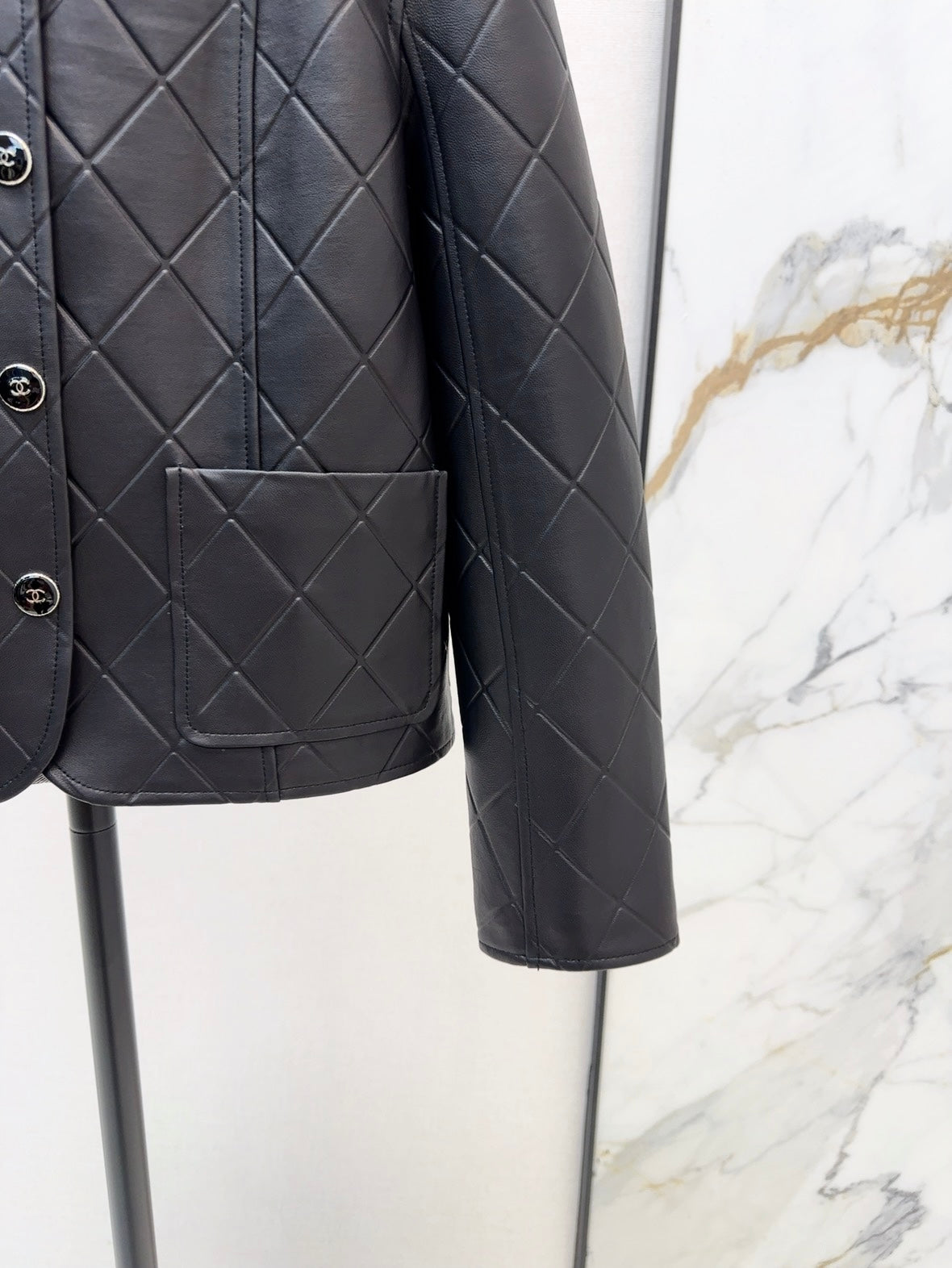 25ss genuine leather jacket